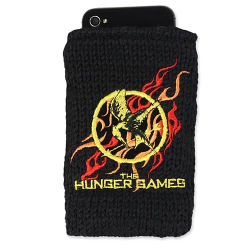 Hunger Games Movie Mockingjay Knitted Phone Cover
